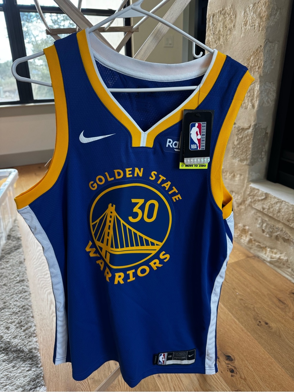 Nike Kids One-Piece Basketball Jersey Blue and Yellow